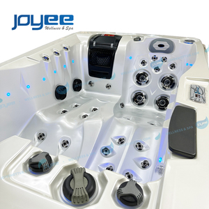 JOYEE Spa extérieur 2 personnes, <span class=keywords><strong>Bain</strong></span> à remous, Jacuzzi, Piscine spa - Product Image 3