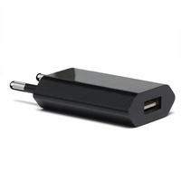 Chargeur mural USB ultra-fin HNT 5W, adaptateur secteur portable de voyage, prise US EU, mini bloc de charge fin pour téléphone portable OEM CE