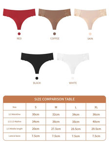 Tanga de Encaje de Cintura Baja al por Mayor Bragas Elásticas Ropa Interior Femenina Bikini Tanga - Product Image 6