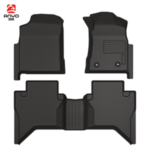 Heavy Duty Deep Dish Matting 3D Tpe Floor Liners Bandeja Alfombras <span class=keywords><strong>4X4</strong></span> Pickup Trucks Rhd Alfombrillas de goma para Toyota Hilux Vigo Floor Mats - Product Image 1
