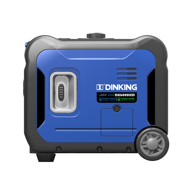 Dinking Dual Fuel Gasoline and LPG 5000W Inverter Generator Portable With E-Start