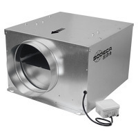 Ventilador Centrífugo Sodeca de 120V DC Blanco para Ventilación Industrial - Product Image 2