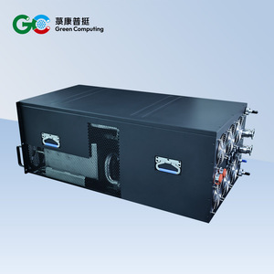Green Computing In-Rack Rack-Mount 18kW Air-<b>Liquid</b> Cooled CDU With Dual Circulation Cooling For Data Center - Product Image 3