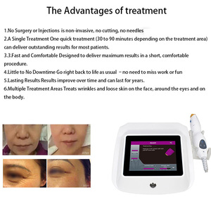 Imported Thermal L Machine With 8 Languages <b>Vibration</b> Nitrogen Cooling Painless Tightening Jawline Shaping for Spas - Product Image 3