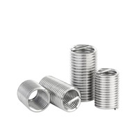 Inserts de réparation de filetage en acier inoxydable UNC UNF, douilles de réparation de filetage en pouces, inserts de réparation de filetage en acier inoxydable 304 316 pour la réparation de filetage
