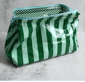New Green Large Capacity <b>Travel</b> Storage <b>Wash</b> Makeup <b>Bag</b> Portable Canvas Makeup <b>Bag</b> Portable Handle Makeup <b>Bag</b> - Product Image 6