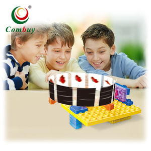 電磁風車実験ビルディングブロック子供組み立ておもちゃ - Product Image 1