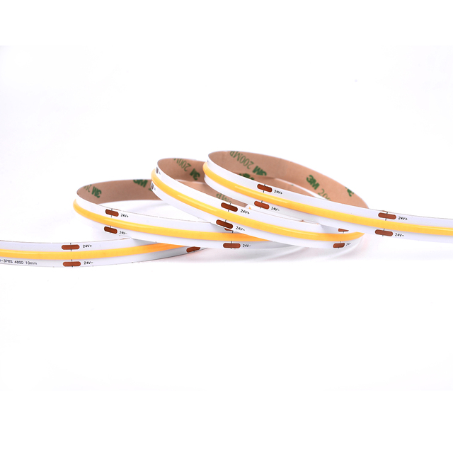 COB Light FCOB DC 24V Flexible 8W Led Tape 2700K 3000K 4000K 6000K Color Changing Cob Led Strip Light bar