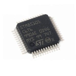 วงจรรวม ชิ้นส่วนอิเล็กทรอนิกส์ รายการ BOM ชิป IC STM8S105C6T6 มีสินค้าในสต็อก - Product Image 1