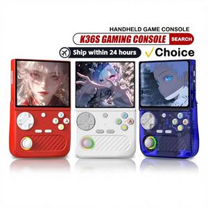เครื่องเล่นเกมพกพา K36S ระบบโอเพ่นซอร์ส Linux แบบเรโทร พร้อมจอยสติ๊ก สำหรับเกมอาร์เคด หน้าจอ IPS 3.5 นิ้ว ความละเอียดสูง เครื่องเล่นเกม <span class=keywords><strong>PSP</strong></span> แบบ HD รองรับเกม <span class=keywords><strong>RPG</strong></span> - Product Image 4