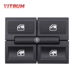 Interrupteur de lève-vitre Yitrum 373959851G 12V électrique pour pièces automobiles Volkswagen VW - Product Image 1