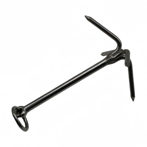 Ancre pliante à quatre branches pour bateau marin, ancre à grappin en acier inoxydable, nouvelle finition polie miroir pour remplacement - Product Image 3