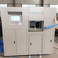 Máquina Fresadora de Perfiles de Aluminio Automática de 3 Ejes CNC WEIKE, Equipo de Fresado de Ventanas de Aluminio para Taller de Puertas y Ventanas