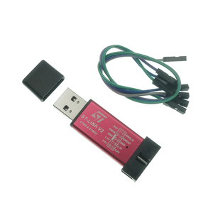 Programador/Descargador ST-LINK V2 Mini, Simulador de Depuración STM32 STM8 con Cable DuPont y Cubierta Protectora para Pruebas de Programación de MCU - Product Image 2