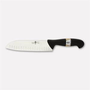 Coltello Santoku 18 Cm con Lama in Acciaio Inossidabile e Manico in Nylon, Utensile da Cucina - Product Image 1