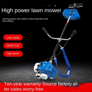 Factory Wholesale 4-Stroke Two-Stroke Gasoline <b>Powered</b> Lawn Mower <b>Brush</b> Cutter Side-Hanging Wheat Rice Harvester Ymn21 Factory W - Product Image 5