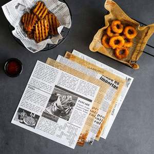 Christmas Sandwiches Disposable Takeaway Deli Wax Picnic Biodegradable Oily Food <b>Wrapping</b> <b>Paper</b> for Holiday Baking - Product Image 5