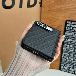 Étui de téléphone magnétique en cuir texturé de luxe pour iPhone 18 Ultra, protection avant et arrière en verre pliable, coque de téléphone en PU - Product Image 6