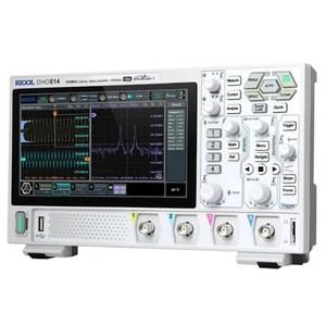 Oscilloscope numérique RIGOL DHO802/DHO804/DHO812/DHO814 2/4 canaux 70/100 MHz, 12 bits, 1GSa/Sec, profondeur de mémoire 25MPts, dimensions 38*28*19cm - Product Image 1