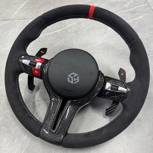 Volant en fibre de carbone pour <span class=keywords><strong>BMW</strong></span> Série G G30 G80 M4 G82 M5 F90 M8 X3M X5M X6M F96 G20 G30 G22 G01 G02 <span class=keywords><strong>M1</strong></span> M2 M3 F40 F44 - Product Image 4