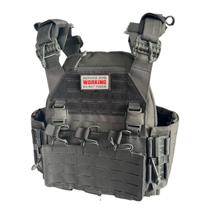 Gilet Tattico a Sgancio Rapido con Protezione Corporea Taglio Laser, Porta Piastre Molle, Attrezzatura Tattica per Difesa Personale - Product Image 3