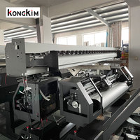 Impresora Ecosolvente de Gran Formato y Plotter de Corte Kongkim 1.6m 1.8m 2.5m 3.2m para Vinilos Adhesivos, Máquina de Impresión Todo en Uno