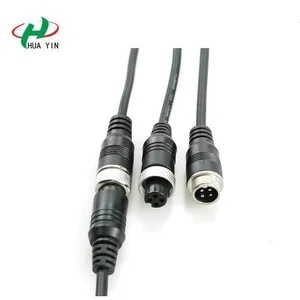 m12 connector 4 pin M12 4Pin Waterproof Connector m12 aviation cable plug male female connector