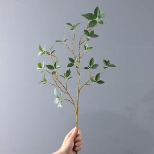 Ramas Artificiales <span class=keywords><strong>de</strong></span> Banyan Pothos Milan, Hojas Decorativas <span class=keywords><strong>de</strong></span> PVC para Interiores y Exteriores - Product Image 2
