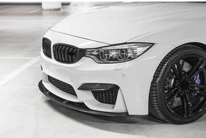 M3 F80 M4 F82 F83 becquet de lèvre de pare-chocs avant en Fiber de carbone lèvre inférieure avant croc supérieur pour <span class=keywords><strong>BMW</strong></span> 2014 + - Product Image 3