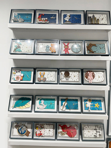 Bán Buôn Hiện Đại Đơn Giản Đóng Khung Trang Trí Đồng Hồ Treo Tường Chữ Số La Mã Đồng Hồ Treo Tường 60Cm Truyền Thống Trung Quốc Sơn Tường - Product Image 4