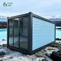 Casa Modular Prefabricada, Contenedor, Casa en Kit, Panel Sándwich Personalizado y Panel de Pared Exterior, Casa Pequeña Prefabricada de Tamaño Personalizado