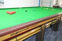 Table de snooker de marque Star 12 pieds entreprise d'approvisionnement direct élégante et durable de style russe