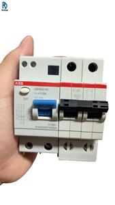 Interruptor Diferencial de Corriente Residual GSH202 AC 2P, Interruptor de Protección Contra Sobrecarga y Cortocircuito - Product Image 1