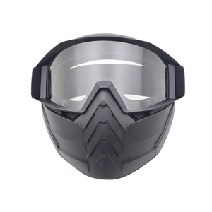 Lunettes de moto à monture complète, lentille sphérique en polycarbonate, anti-buée, pour sports de plein air, protection UV pour hommes - Product Image 3