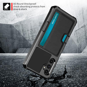 Funda de cuero con diseño deportivo anticaída para Samsung S24 A55 A53 iPhone con <span class=keywords><strong>características</strong></span> magnéticas, funda protectora para teléfono móvil - Product Image 3