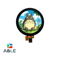 Écran TFT circulaire rond de 4 pouces, 720x720 MIPI Dsi 30pin, module d'écran LCD avec panneau tactile capacitif pour produits publicitaires