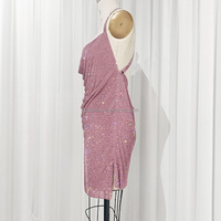 Robes de mariée en cristal pour femmes personnalisées Robe de soirée en maille de diamant en aluminium à la mode avec strass