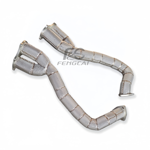 Collecteur d'échappement OEM thermosoudé pour Porsche 718 GT4 GTS 4.0L <span class=keywords><strong>2022</strong></span>+ en acier inoxydable SS304, conception racing haute performance, ajustement OEM 1:1 - Product Image 6