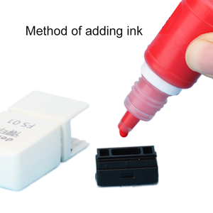 DEJUL 05X13mm auto-encre enseignant personne nom estampage auto <span class=keywords><strong>tampon</strong></span> encreur timbre étui Flash timbres Tampons - Product Image 4