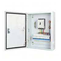 Boîte de distribution 380V, boîte de prise d'éclairage 63A, boîte de commande personnalisée, armoire électrique