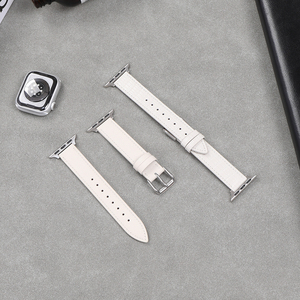 Correa de reloj de cuero genuino para hombre y mujer, correa de reloj de 49mm, 46, 45, 44, 42, 4140, 38mm, 16mm - Product Image 3