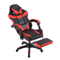 Siège réglable en hauteur 360 pivotant Silla Gamer PU cuir Massage course PC ordinateur confortable chaise de jeu