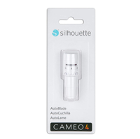 Máquina de Grabado Silhouette Cameo 4 con Posicionamiento Automático, Soporte para Cuchilla y Cuchilla Kraft para Silhouette Cameo