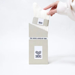 Boîtes rigides écologiques pour l'emballage de chaussettes, de chaussures et de vêtements, matériaux recyclés, taille personnalisée, gaufrage, marque Tonton - Product Image 2