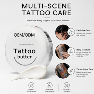 Crema para Tatuajes de Marca Privada para <span class=keywords><strong>Antes</strong></span>, Durante <span class=keywords><strong>y</strong></span> Después del Proceso de Tatuaje, Lubrica e Hidrata - Product Image 3