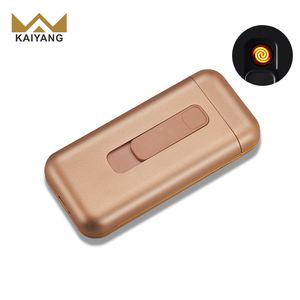 KY nouveau 2 en 1 Portable <span class=keywords><strong>tabac</strong></span> 20 pièces étanche Premium métal personnalisé boîte à <span class=keywords><strong>cigarettes</strong></span> avec briquet - Product Image 3