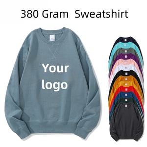 เสื้อสเวตเตอร์ผู้ชายผ้าฝ้าย350กรัมเสื้อสเวตเตอร์แบบแอคทีฟสำหรับฤดูใบไม้ร่วง - Product Image 2