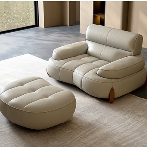 Nuovo Arrivo: Set <span class=keywords><strong>di</strong></span> Divani Componibili in Pelle <span class=keywords><strong>di</strong></span> <span class=keywords><strong>Lusso</strong></span>, Morbidi e Confortevoli, Imbottiti con Spugna ad Alta Densità per Appartamenti Moderni - Product Image 3