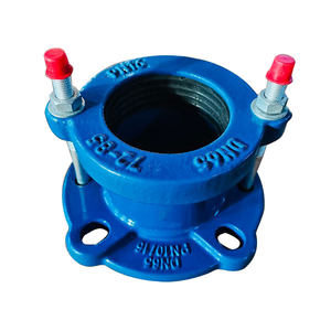 DN50-DN1200 чугунный эластичный шарнир из ПВХ трубы Универсальный фланец с окрашенной утечкой, Соединительный разъем, запасные части, адаптер - Product Image 1