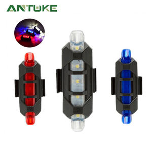 Luz Trasera para Bicicleta Antuke, LED Recargable, Impermeable IP4x, 4 Modos, Accesorios de Iluminación para Ciclismo de Montaña - Product Image 1